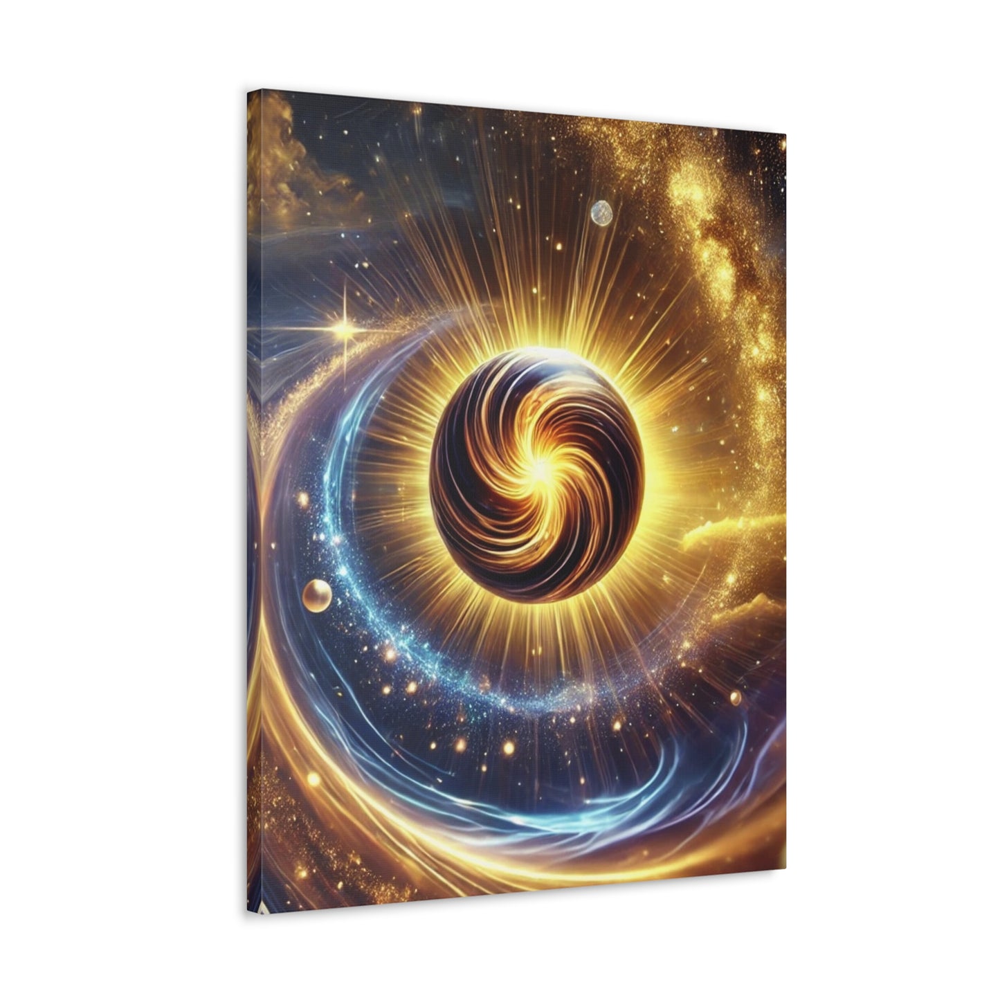 Energetic Orbs Art Canvas Ed. 13