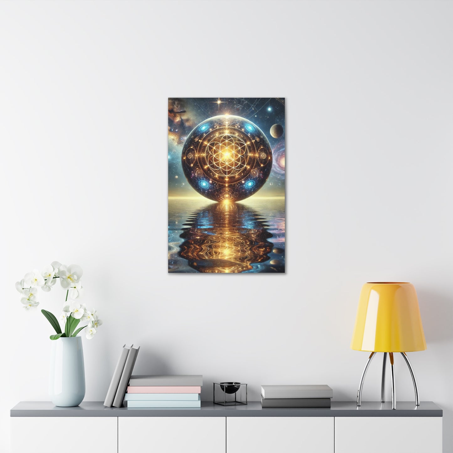 Sacred Geometry Art Canvas Ed. 50