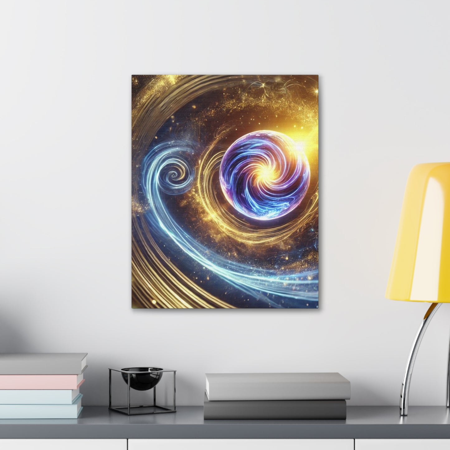 Energetic Orbs Art Canvas Ed. 15