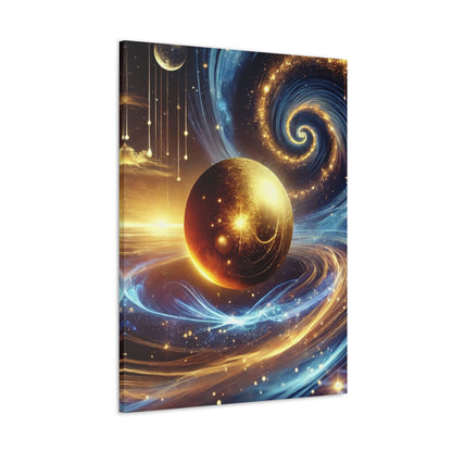 Energetic Orbs Art Canvas Ed. 6