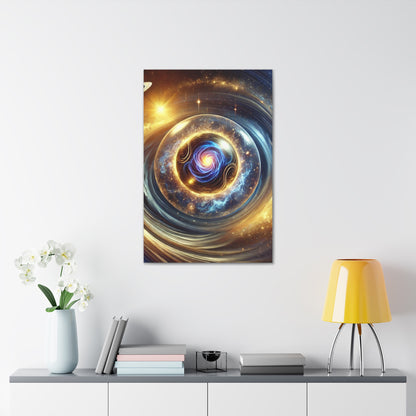 Energetic Orbs Art Canvas Ed. 14