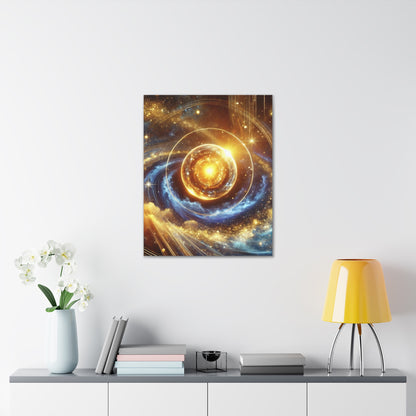 Energetic Orbs Art Canvas Ed. 16