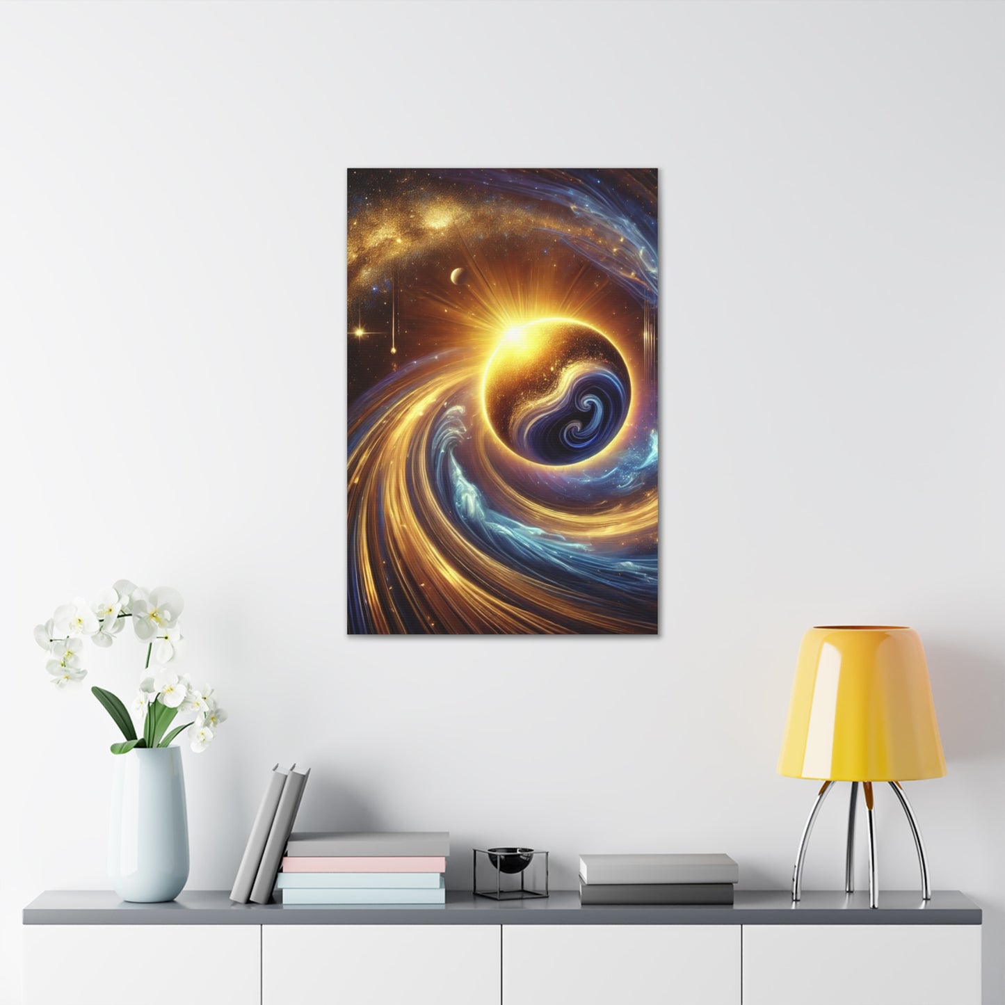 Energetic Orbs Art Canvas Ed. 17