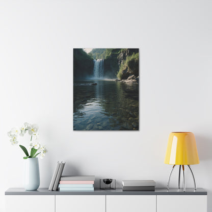 Majestic Waterfalls Art Canvas Ed. 8