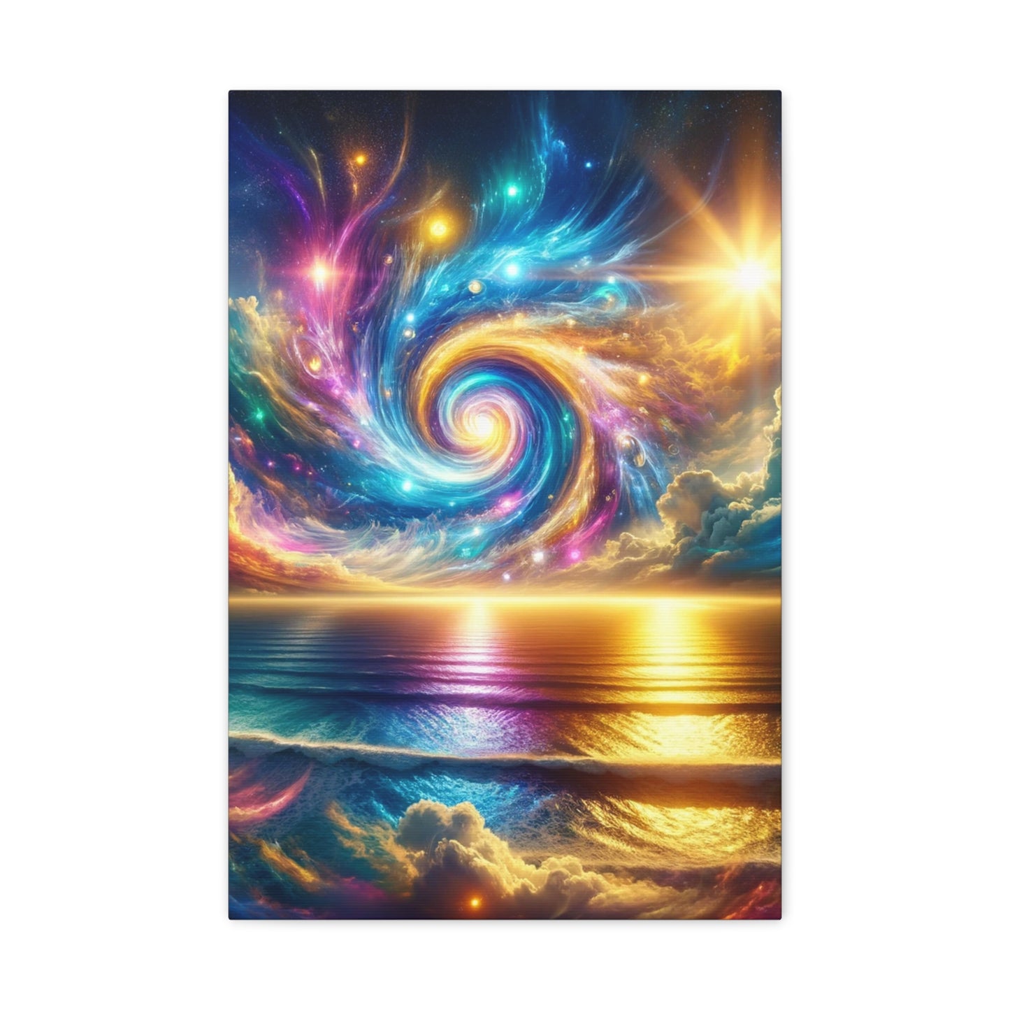 Serene Ocean Art Canvas Ed. 4