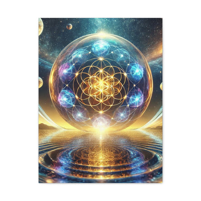 Sacred Geometry Art Canvas Ed. 12