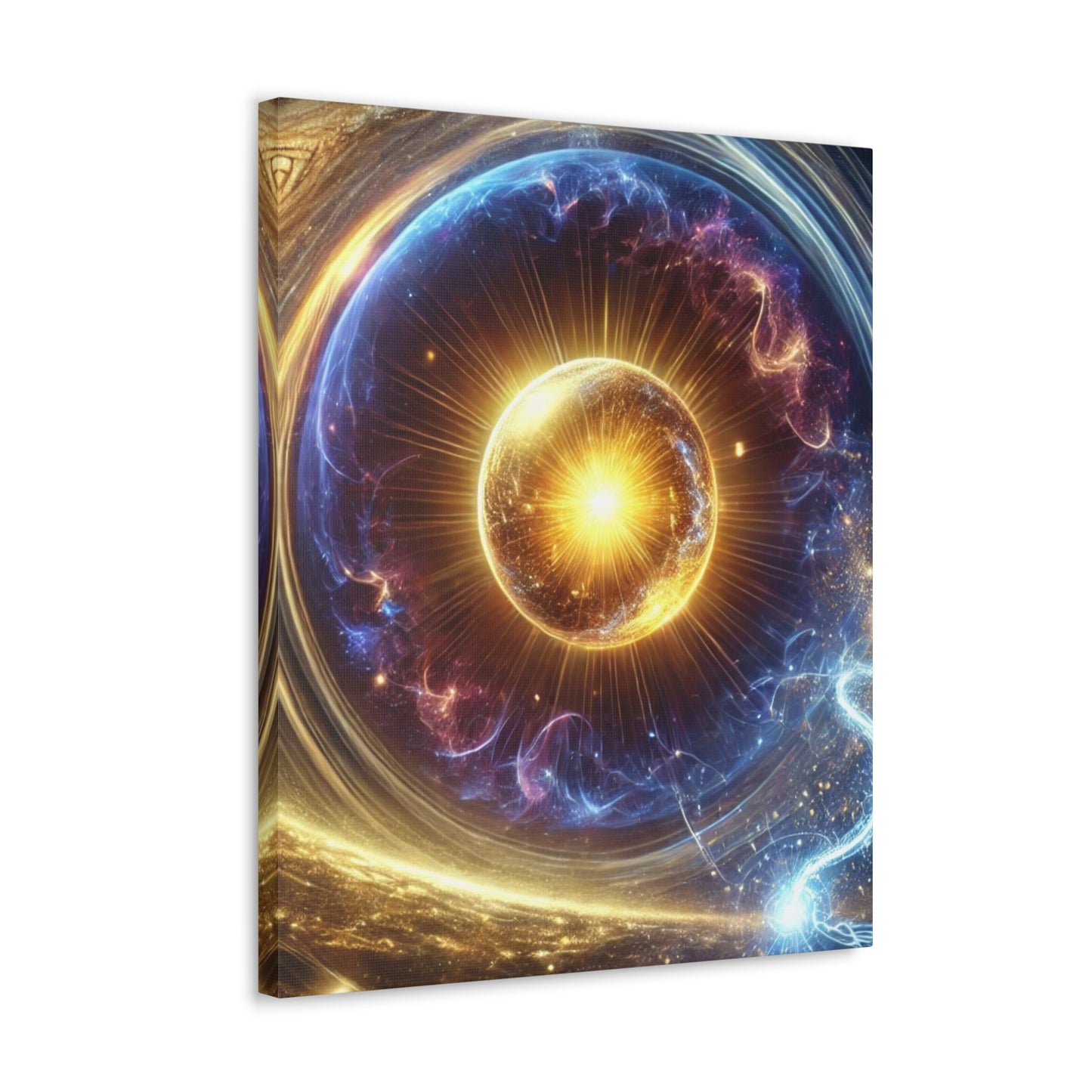 Energetic Orbs Art Canvas Ed. 9