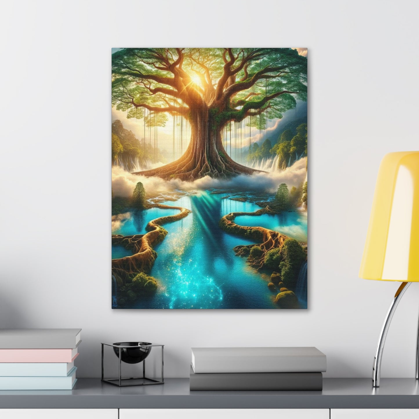 Trees of Light Art Canvas Ed. 11