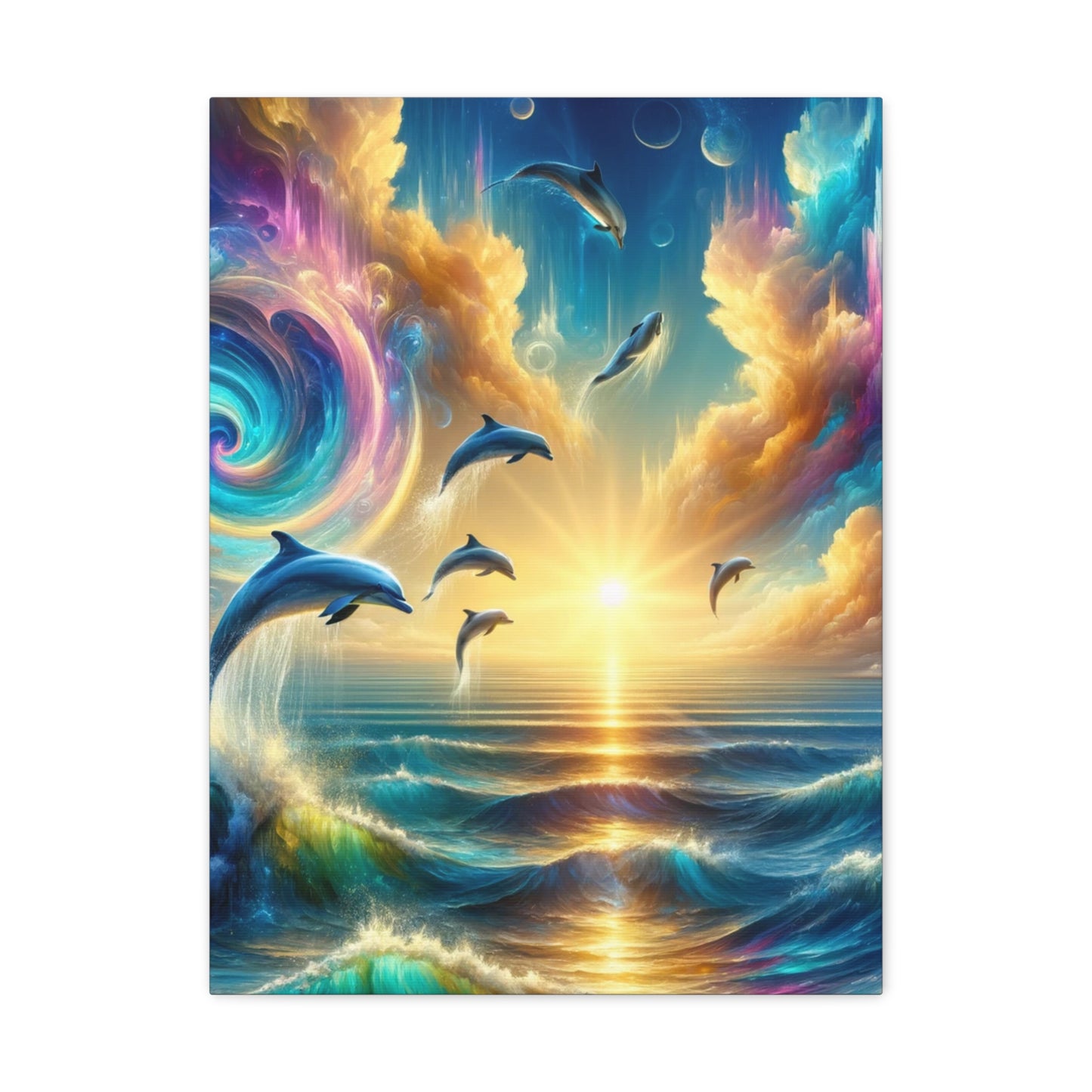 Serene Ocean Art Canvas Ed. 7