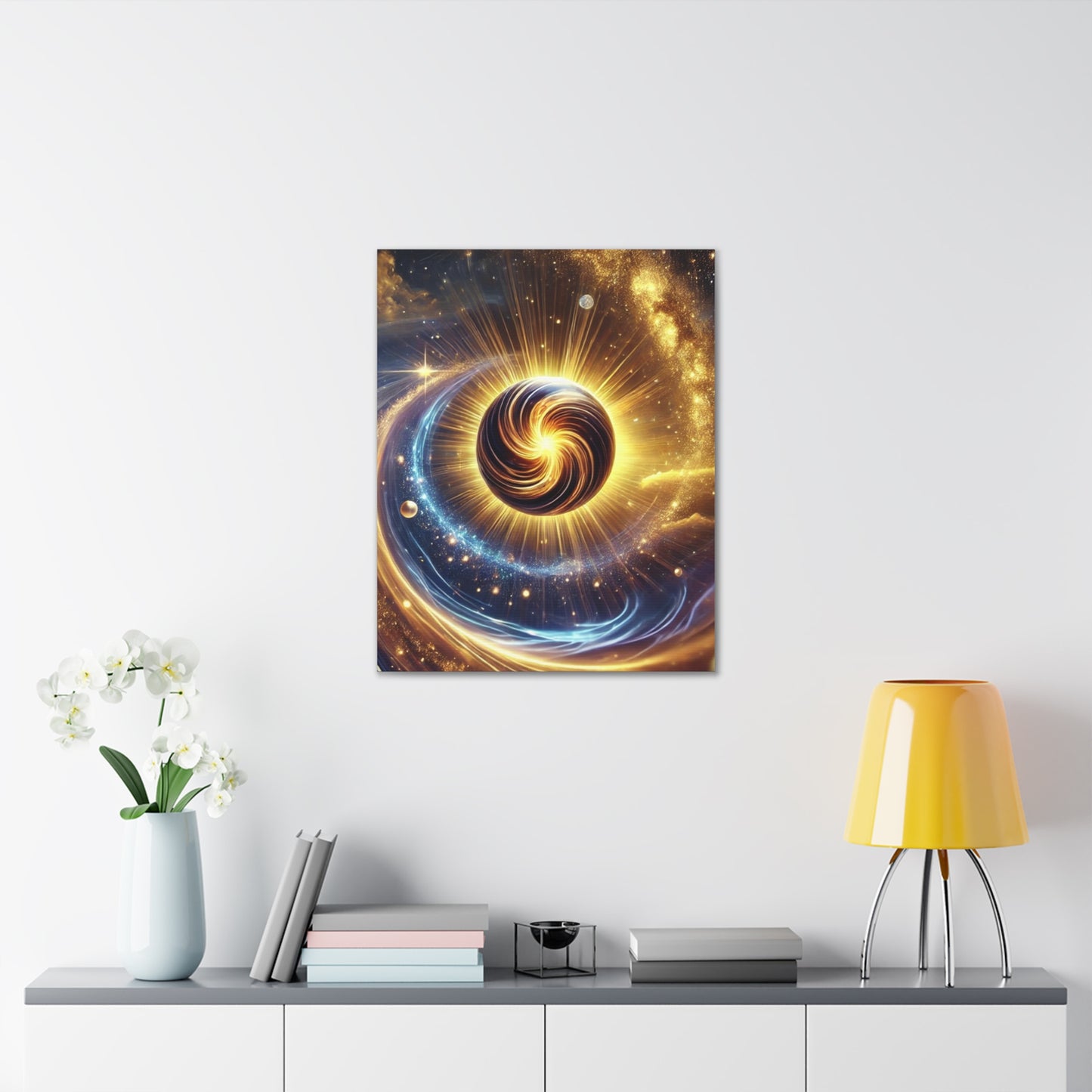 Energetic Orbs Art Canvas Ed. 13