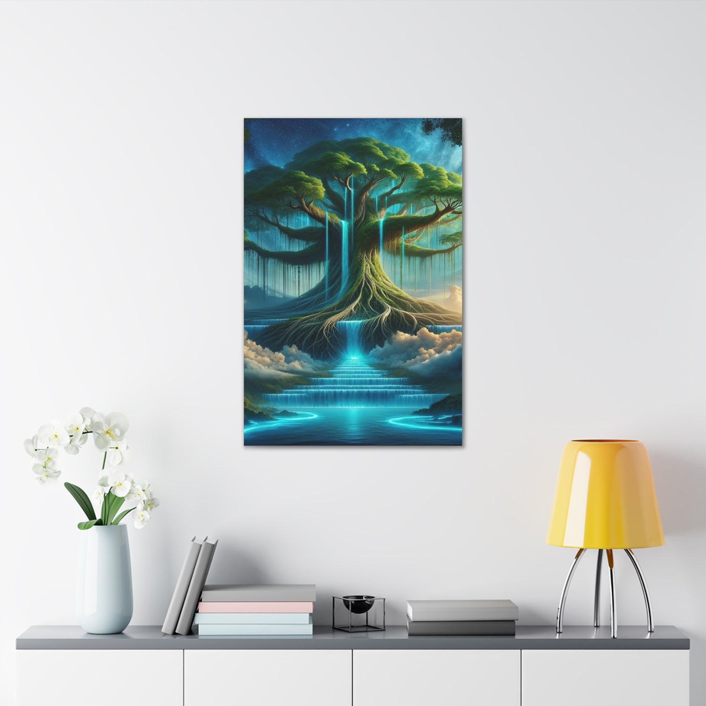 Trees of Light Art Canvas Ed. 6