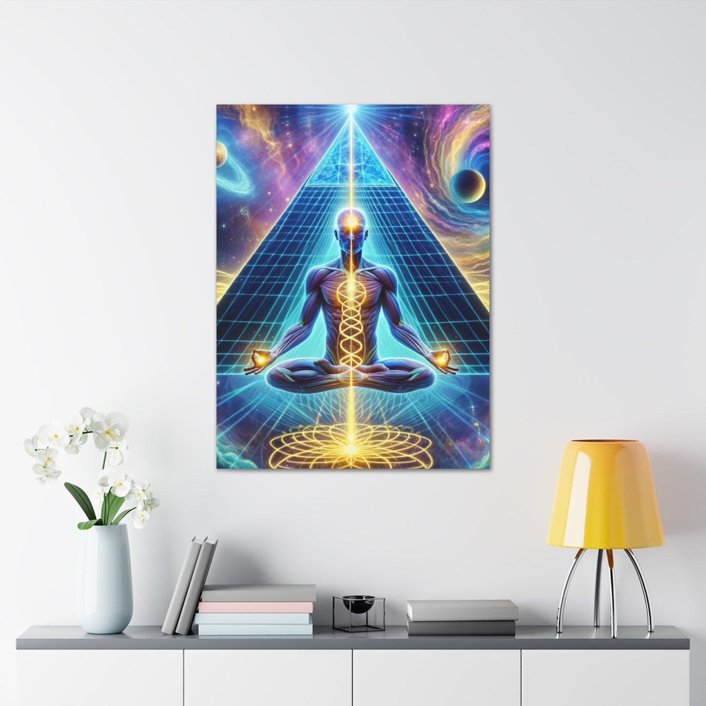 Quantum Entanglement Art Canvas Ed. 22