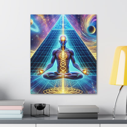 Quantum Entanglement Art Canvas Ed. 22