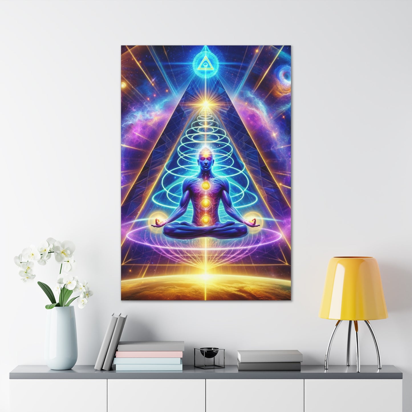 Quantum Entanglement Art Canvas Ed. 7