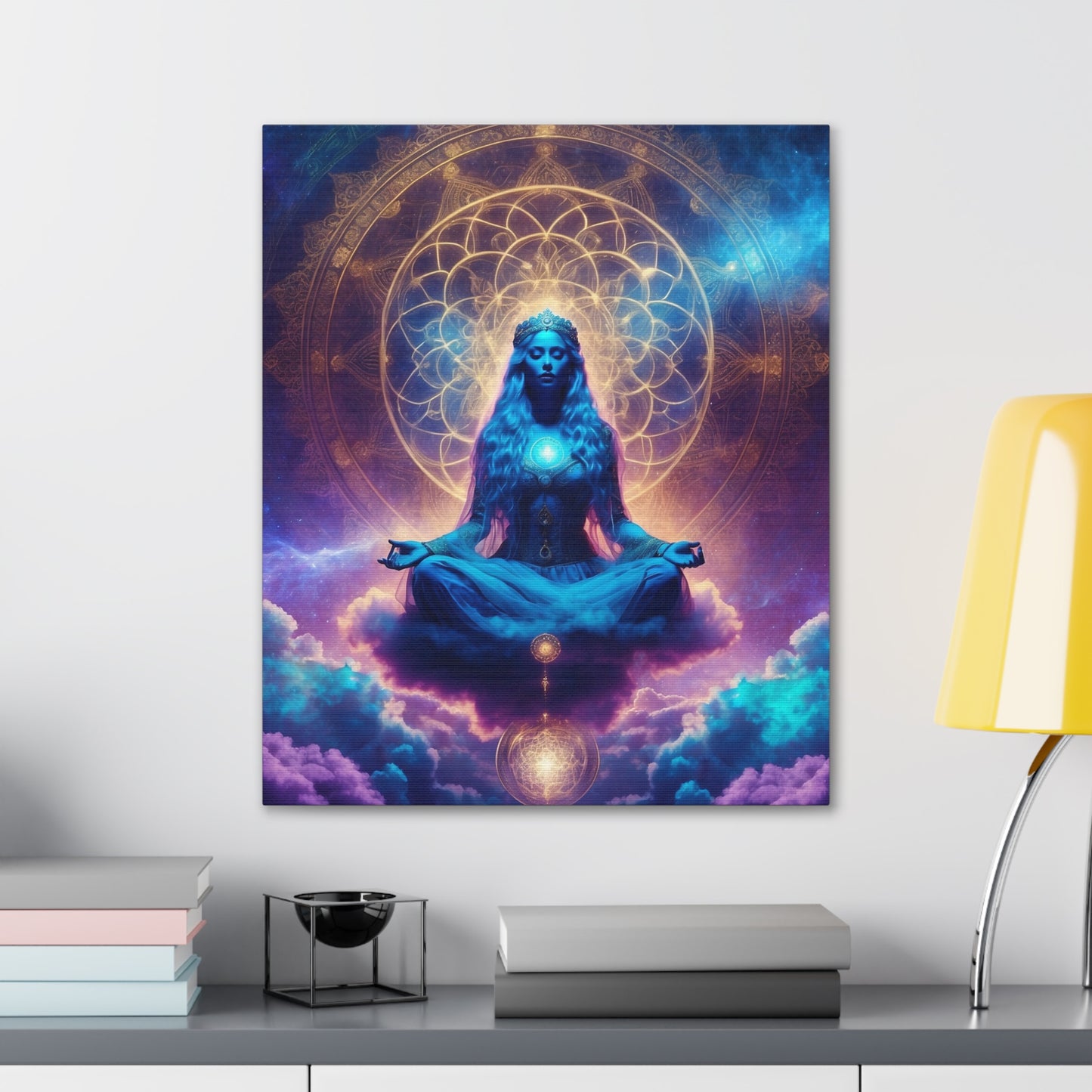 Template Divine Intelligence Art Canvas Ed. xxxx