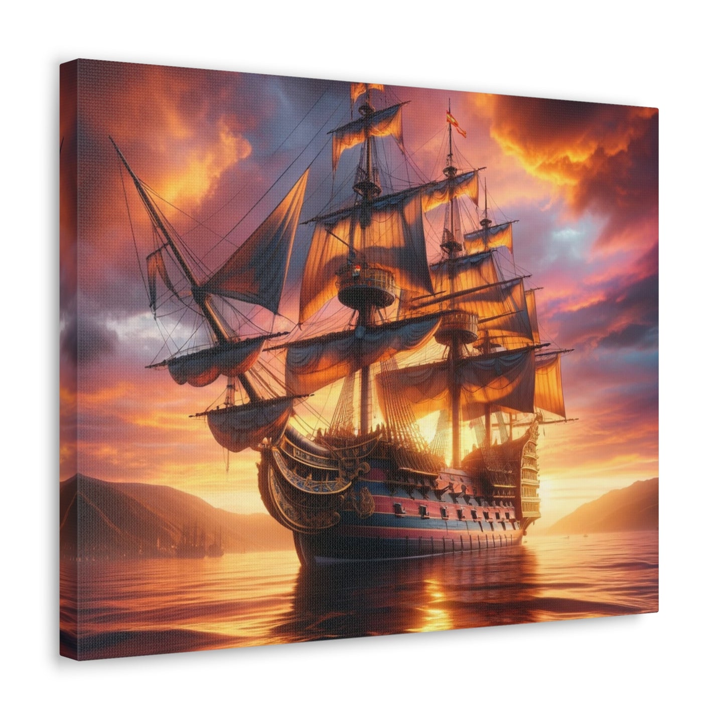 Voyage & Conquest Art Canvas Ed. 18