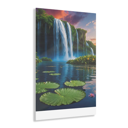 Blissful Lotus Acrylic Print Ed. 3