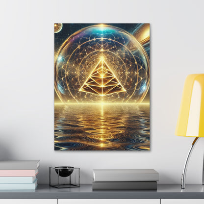 Sacred Geometry Art Canvas Ed. 42