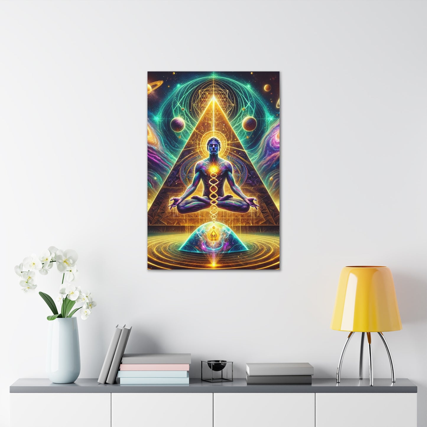 Quantum Entanglement Art Canvas Ed. 11