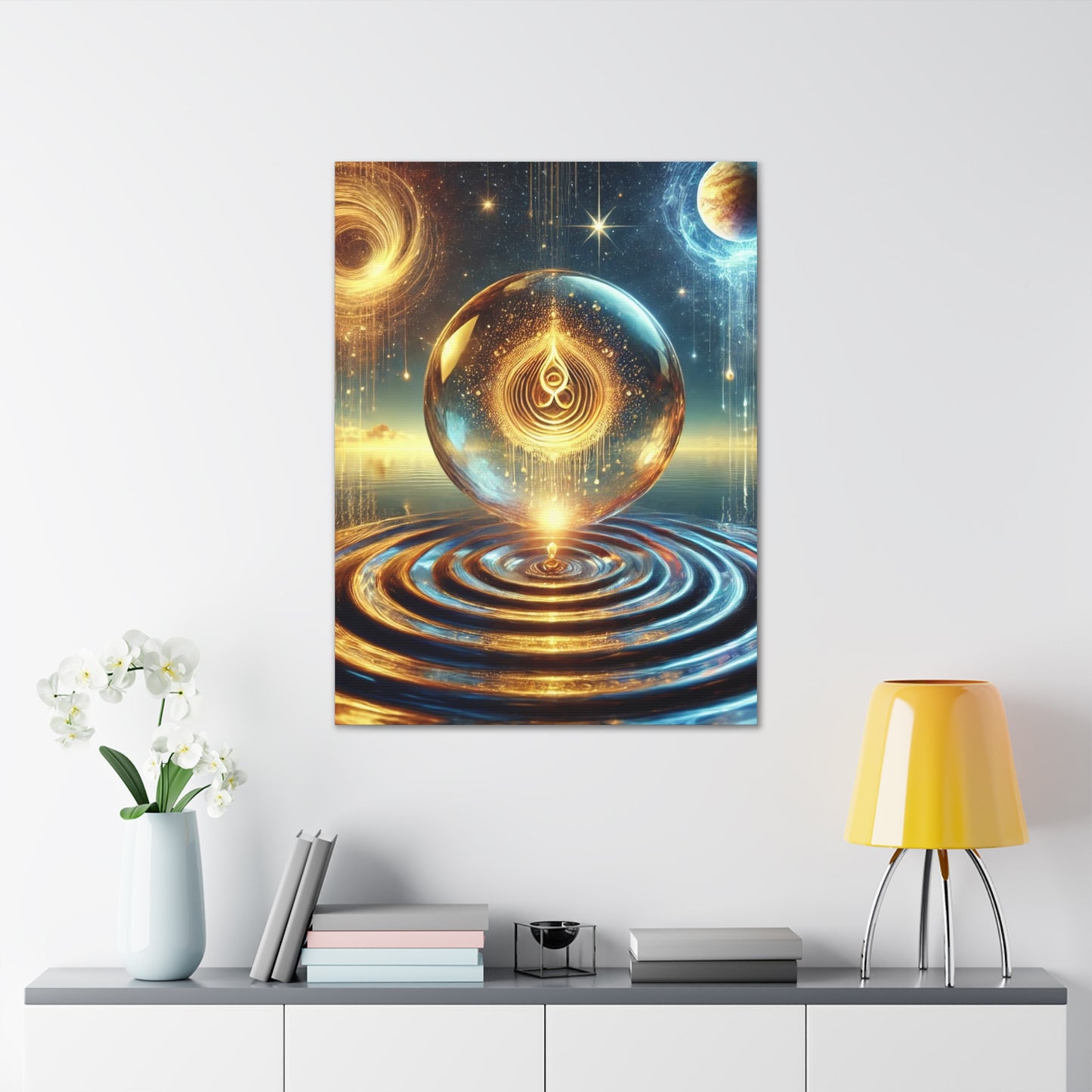 Sacred Geometry Art Canvas Ed. 29