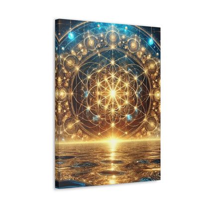 Sacred Geometry Art Canvas Ed. 97