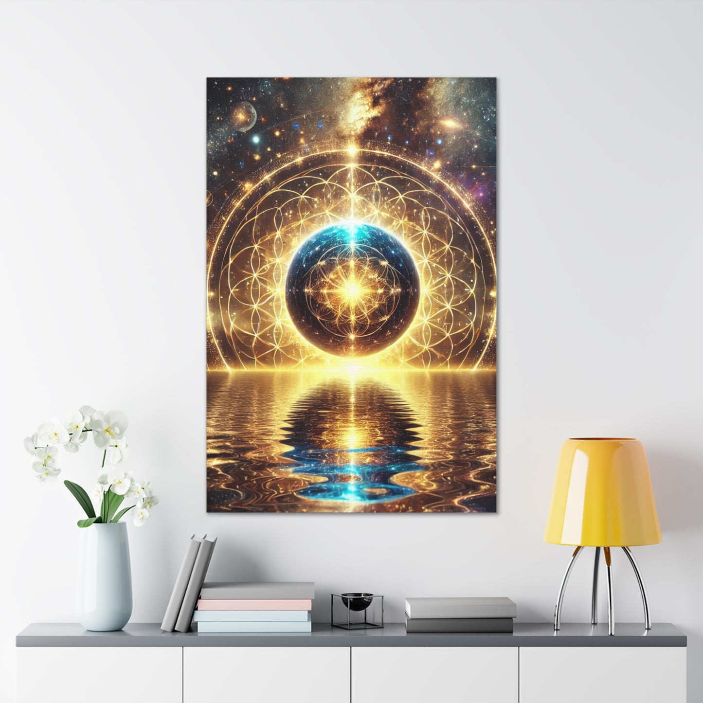 Sacred Geometry Art Canvas Ed. 51