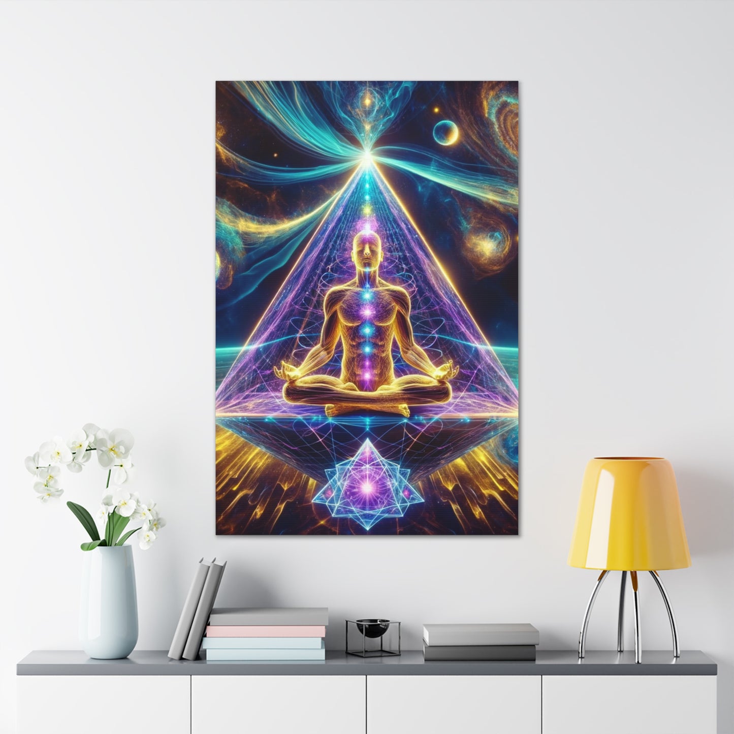 Quantum Entanglement Art Canvas Ed. 3