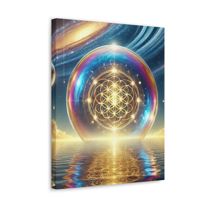 Sacred Geometry Art Canvas Ed. 21