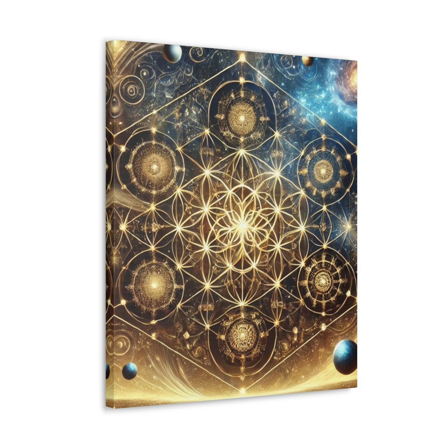 Sacred Geometry Art Canvas Ed. 76