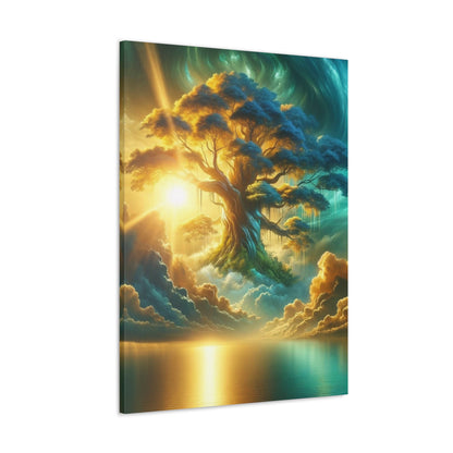 Trees of Light Art Canvas Ed. 3