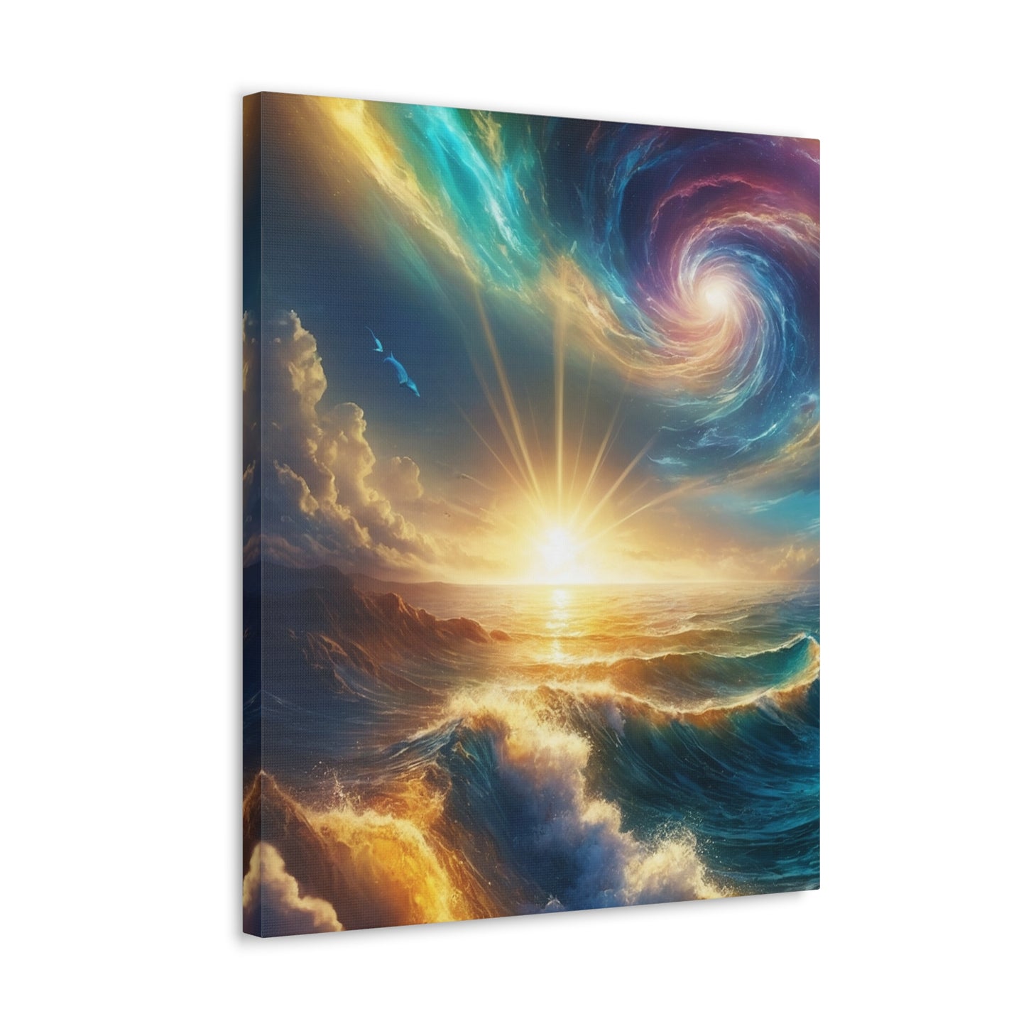 Serene Ocean Art Canvas Ed. 1