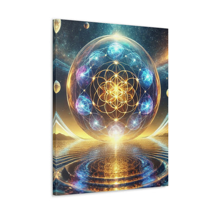 Sacred Geometry Art Canvas Ed. 12