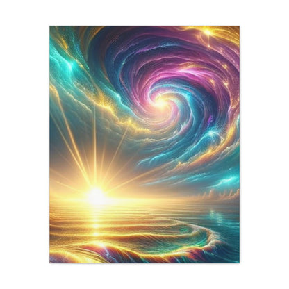 Serene Ocean Art Canvas Ed. 6