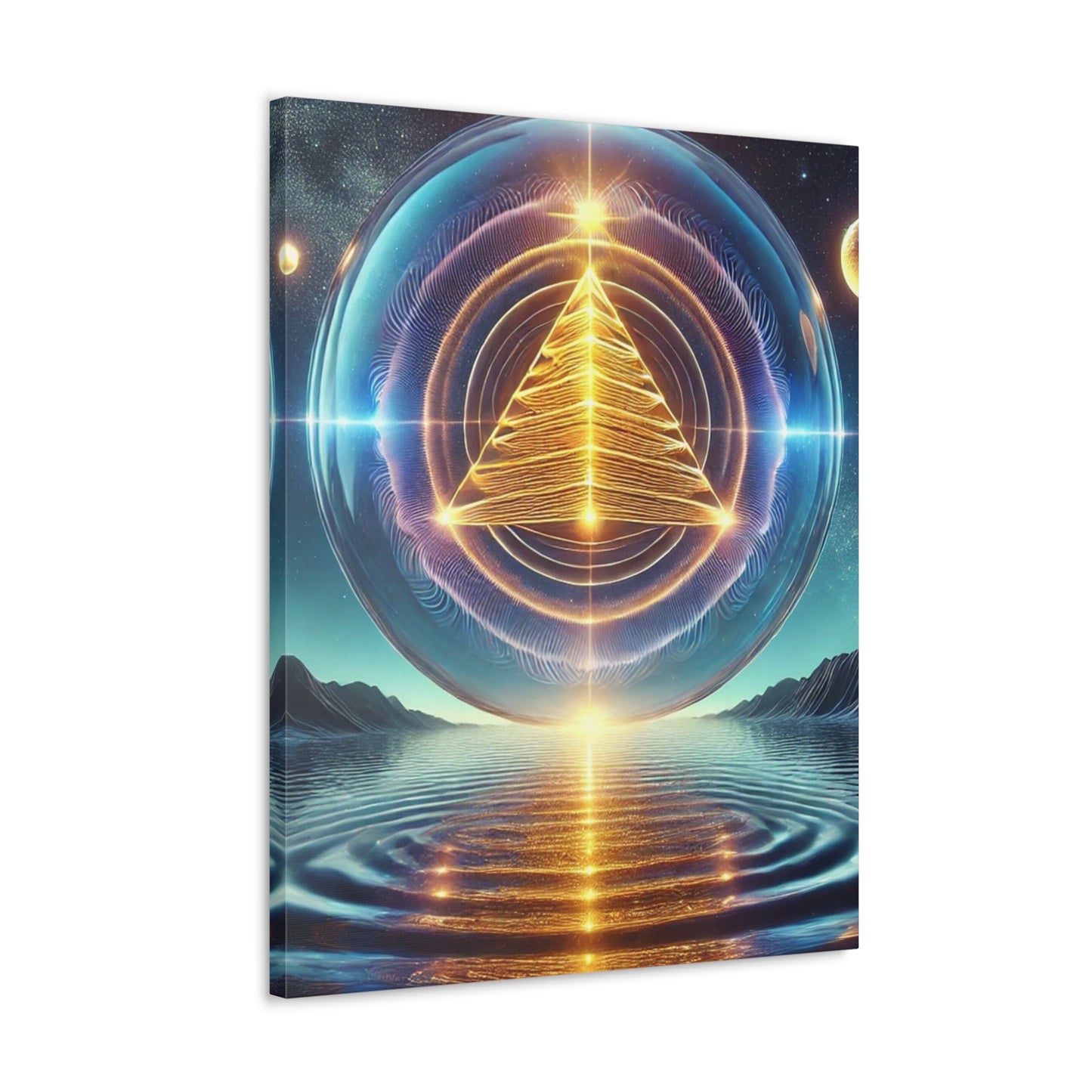 Sacred Geometry Art Canvas Ed. 40