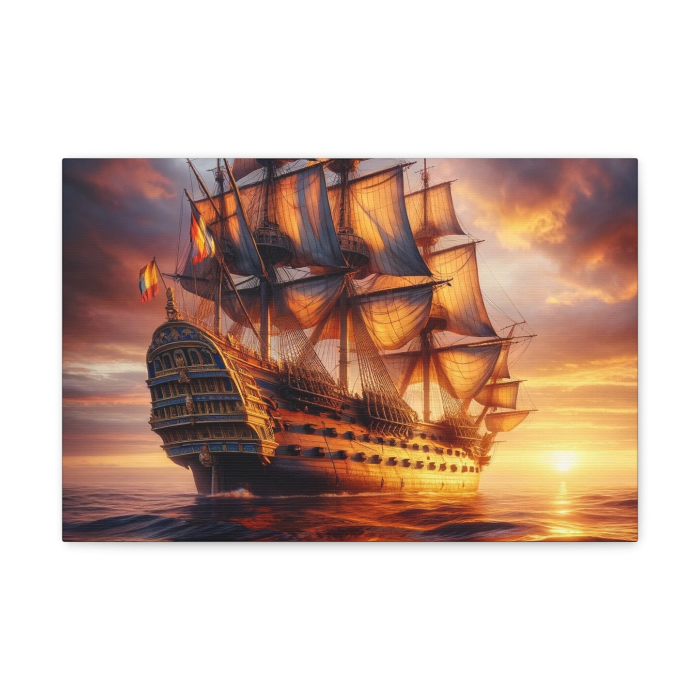 Voyage & Conquest Art Canvas Ed. 19