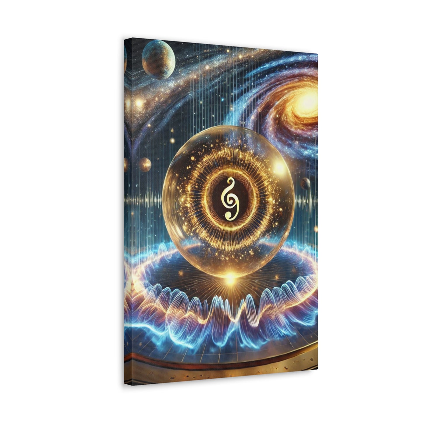 Sacred Geometry Art Canvas Ed. 62