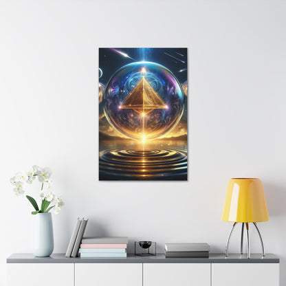 Sacred Geometry Art Canvas Ed. 32