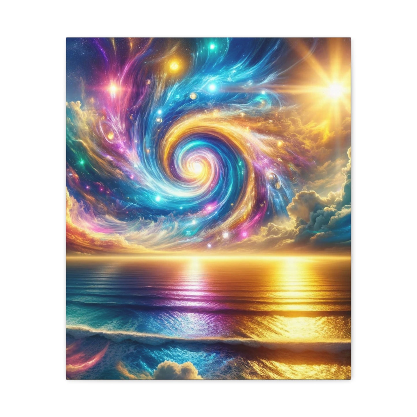 Serene Ocean Art Canvas Ed. 4