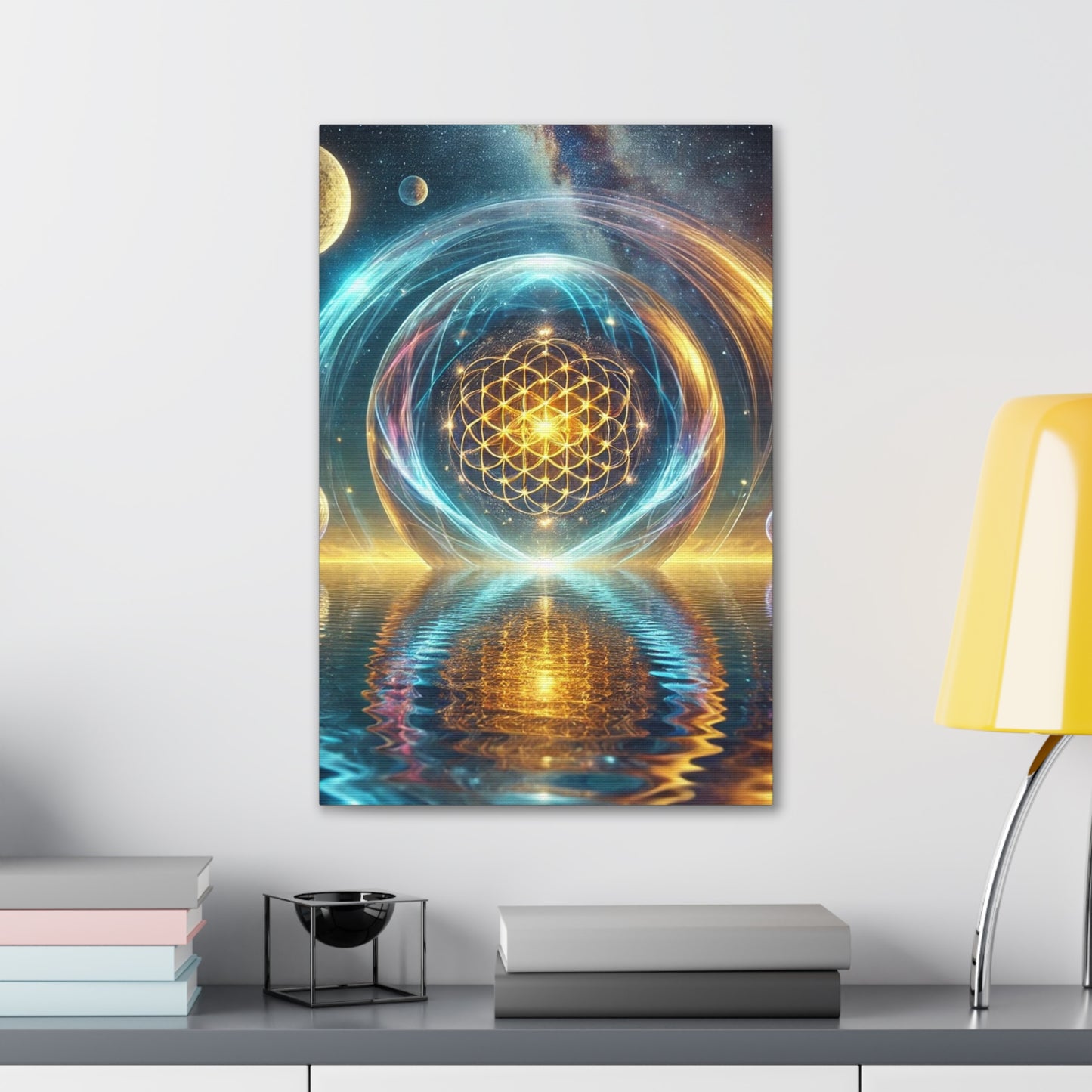 Sacred Geometry Art Canvas Ed. 14