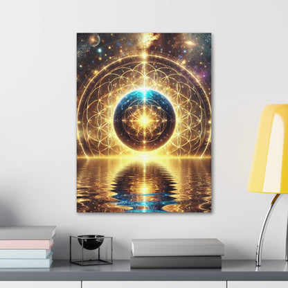 Sacred Geometry Art Canvas Ed. 51