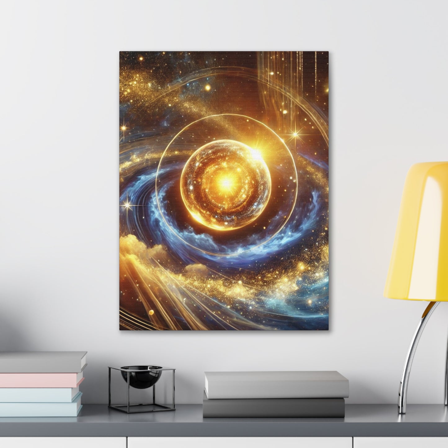 Energetic Orbs Art Canvas Ed. 16