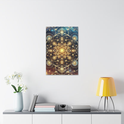 Sacred Geometry Art Canvas Ed. 75