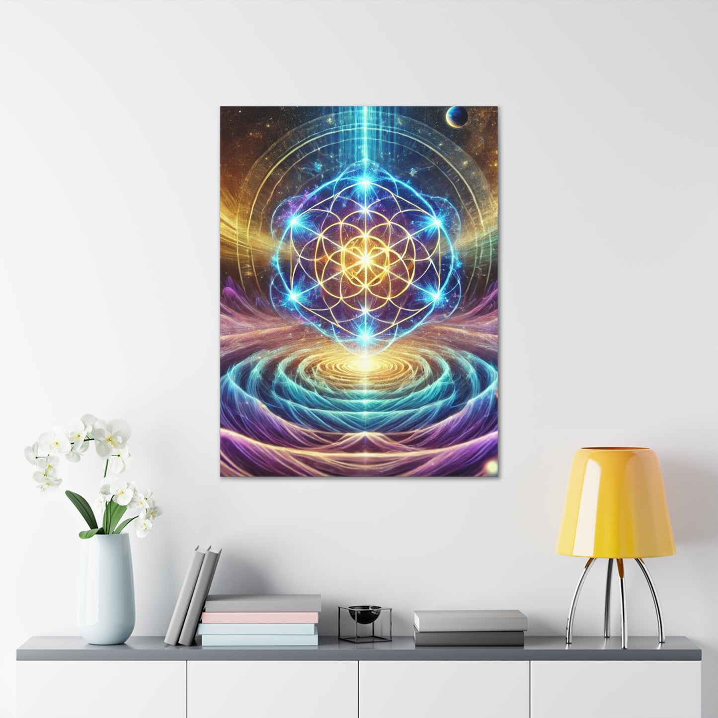 Sacred Geometry Art Canvas Ed. 4