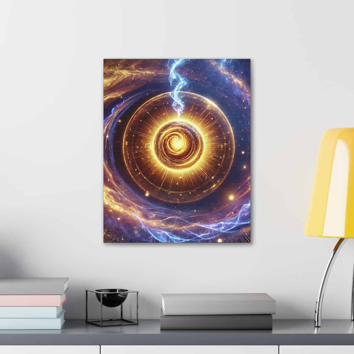 Energetic Orbs Art Canvas Ed. 11