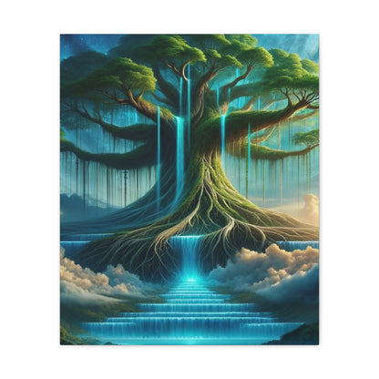 Trees of Light Art Canvas Ed. 6