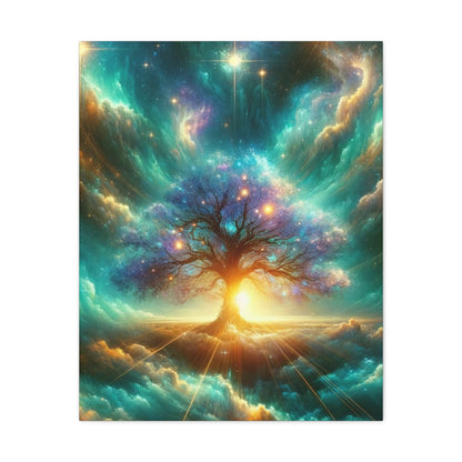 Trees of Light Art Canvas Ed. 16