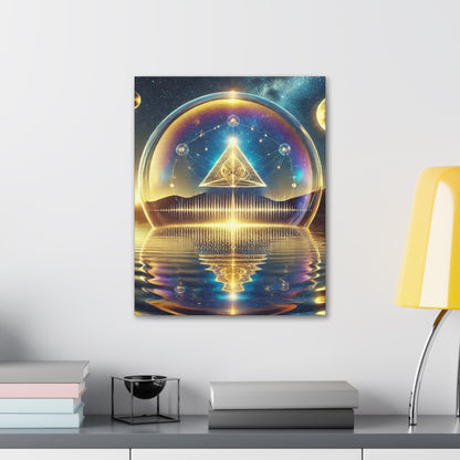 Sacred Geometry Art Canvas Ed. 39