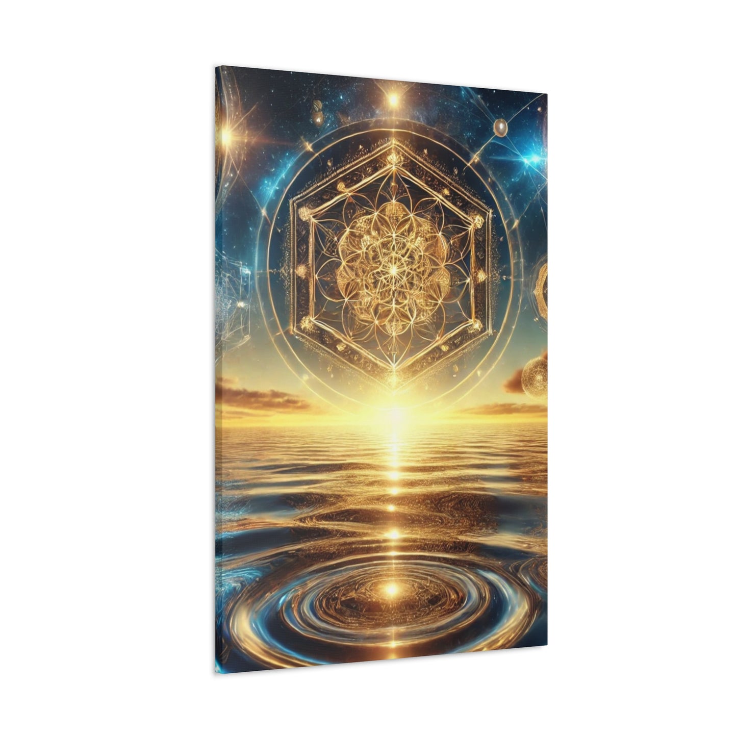 Sacred Geometry Art Canvas Ed. 96