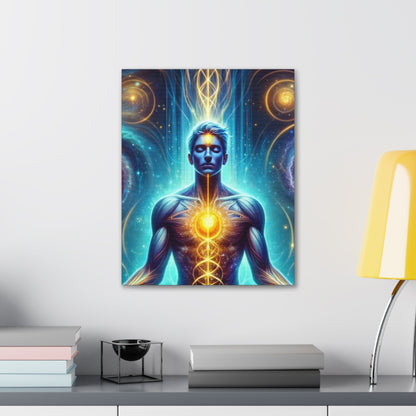 Quantum Entanglement Art Canvas Ed. 27