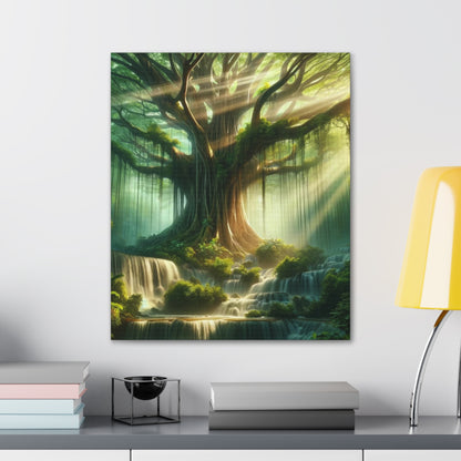 Trees of Light Art Canvas Ed. 22